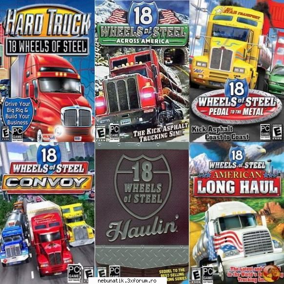 18 wheels of steel  
  
  
  
 

18 wheels of steel across america  
 

18 wheels of steel petal to