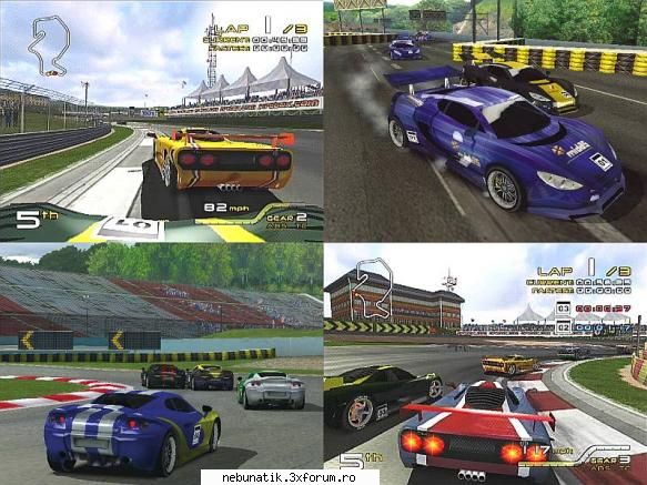 game licensed gt cars complete with livery and sponsor decals.
* compete against british 2003 gt